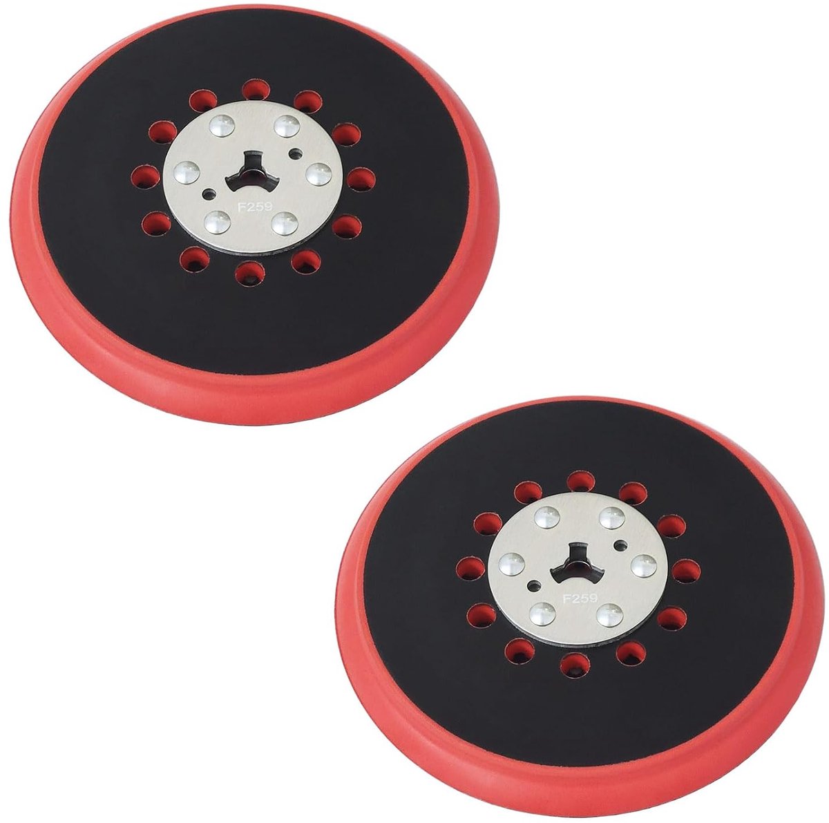 Schuurpad set 6 inch - vervangingsonderdeel - hoogwaardig materiaal - ideaal voor professioneel schuren - ShopVlot