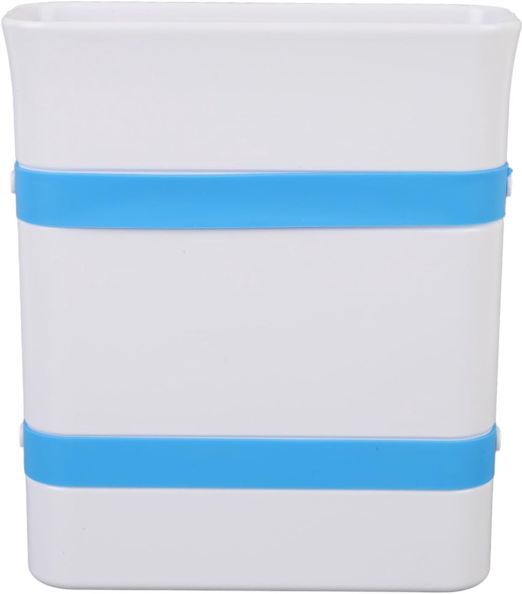SnelShoppen - Silicone Soep Vriezer Container voor Eenvoudig Vullen - Verticale Stand voor Voedselopslag - 6x18.5x21.8cm - ABS en Silicone Materiaal