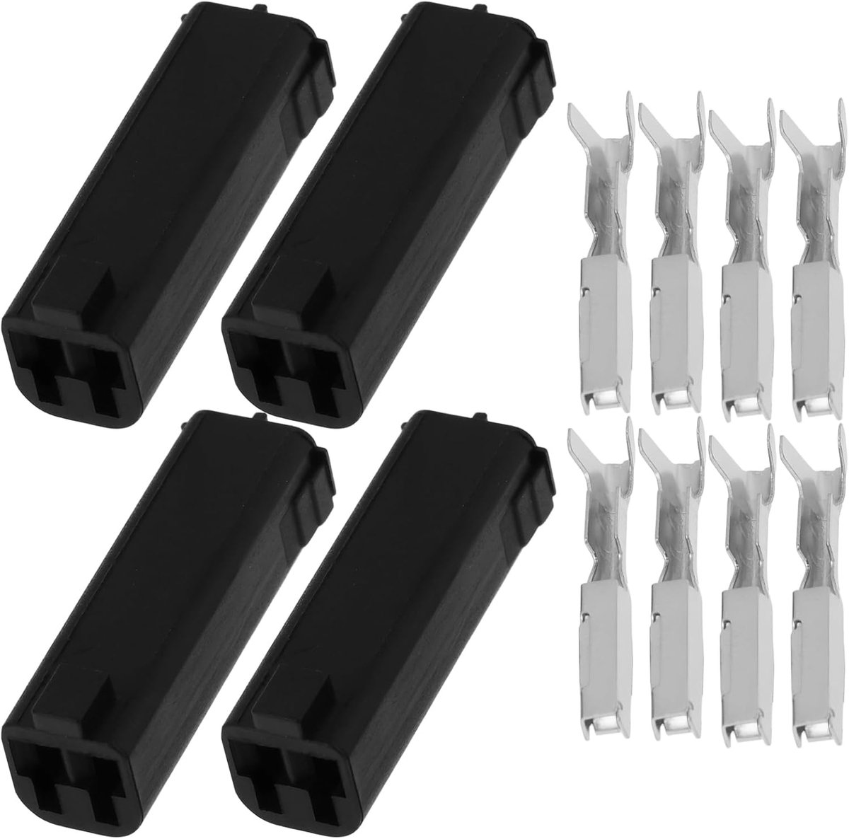 SnelShoppen - 4X Richtingaanwijzer Lamp 2-Pins Bedrading Connector Stekkers Geschikt Voor Suzuki Motorfiets GSX-R600 GSX-R750 GSX-R1000