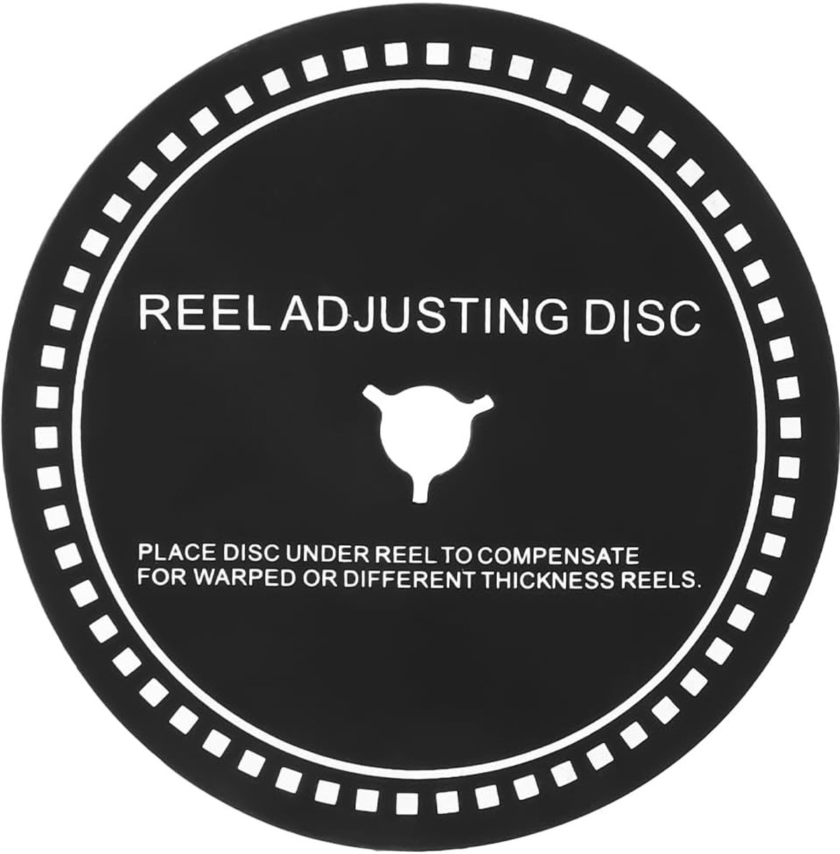 SnelShoppen - 2 Stuks Silicone Scroll Aanpassingsschijven 0.7mm voor Reel-to-Reel Tape Recorders - Precisie Hub Adapter Gasket voor Audio Restauratie