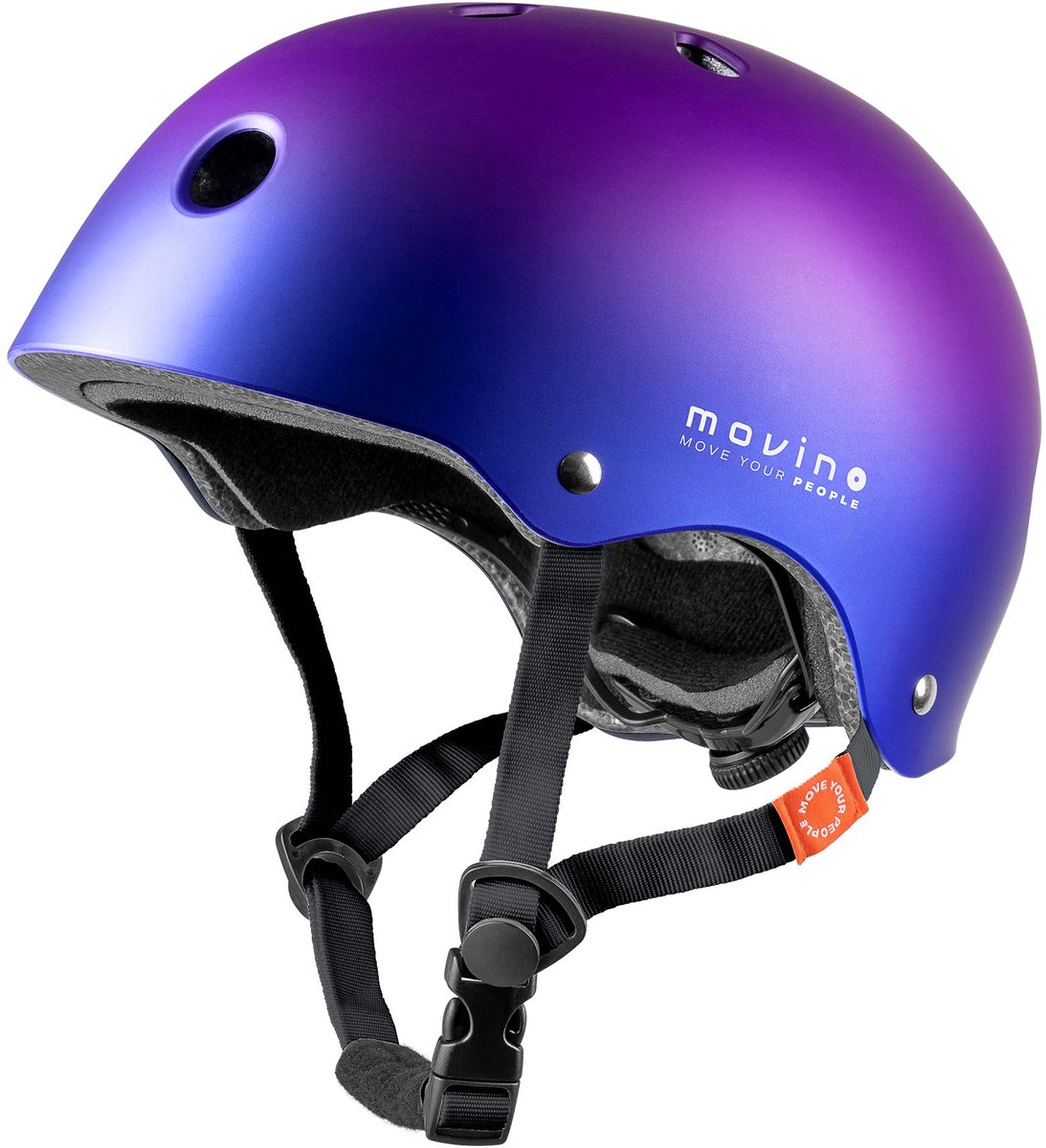 Movino - Element - M - kameleon - urban fietshelm met Dial-Fit systeem - ABS/EPS - 11 Ventilatiegaten - Fiets Skeelers Step