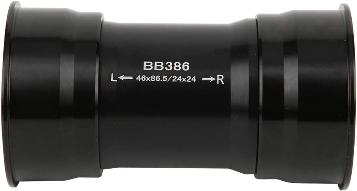 SnelShoppen - 24mm Bottom Bracket Pers voor Fietskettingen - Aluminium, Stevig en Duurzaam, Geschikt voor BB386EVO PF30 68/73 Crankset