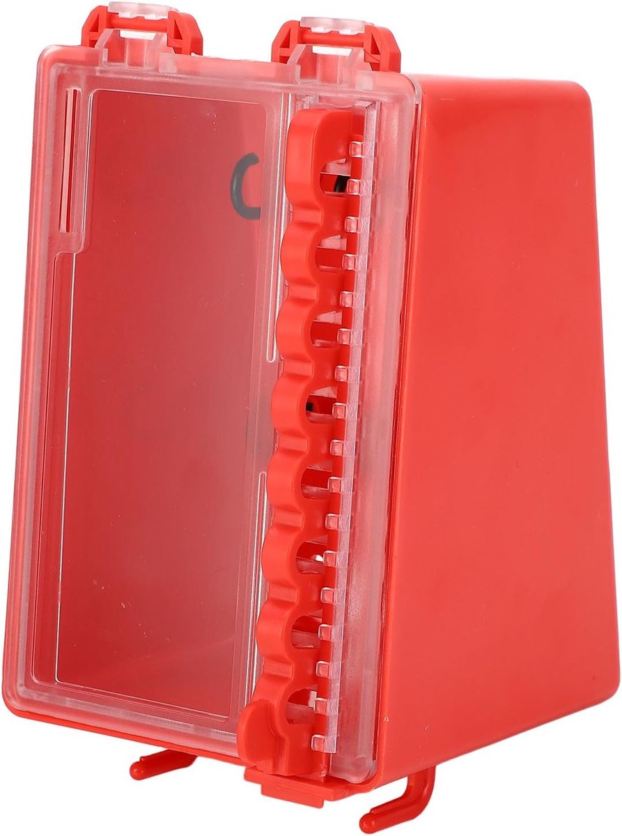 SnelShoppen - Lockout Tagout Box, Draagbare Lockout Tagout Box, Lockout Tagout Slot Box Groep Hangslot Kast voor Fabrieken en Bouwplaatsen