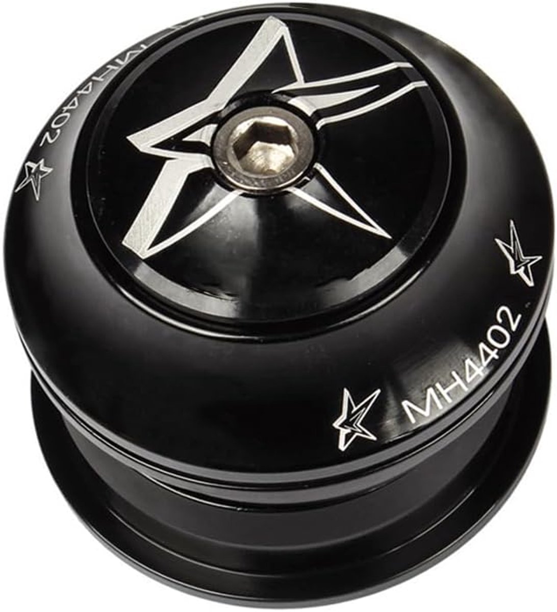 SnelShoppen - Fietshoofdstel Aluminium Fiets Stem Semi-geïntegreerd Hoofdstel 11.8" Hoofdstel Lager Geschikt voor de Meeste Fietsen met 44mm Hoofdstel
