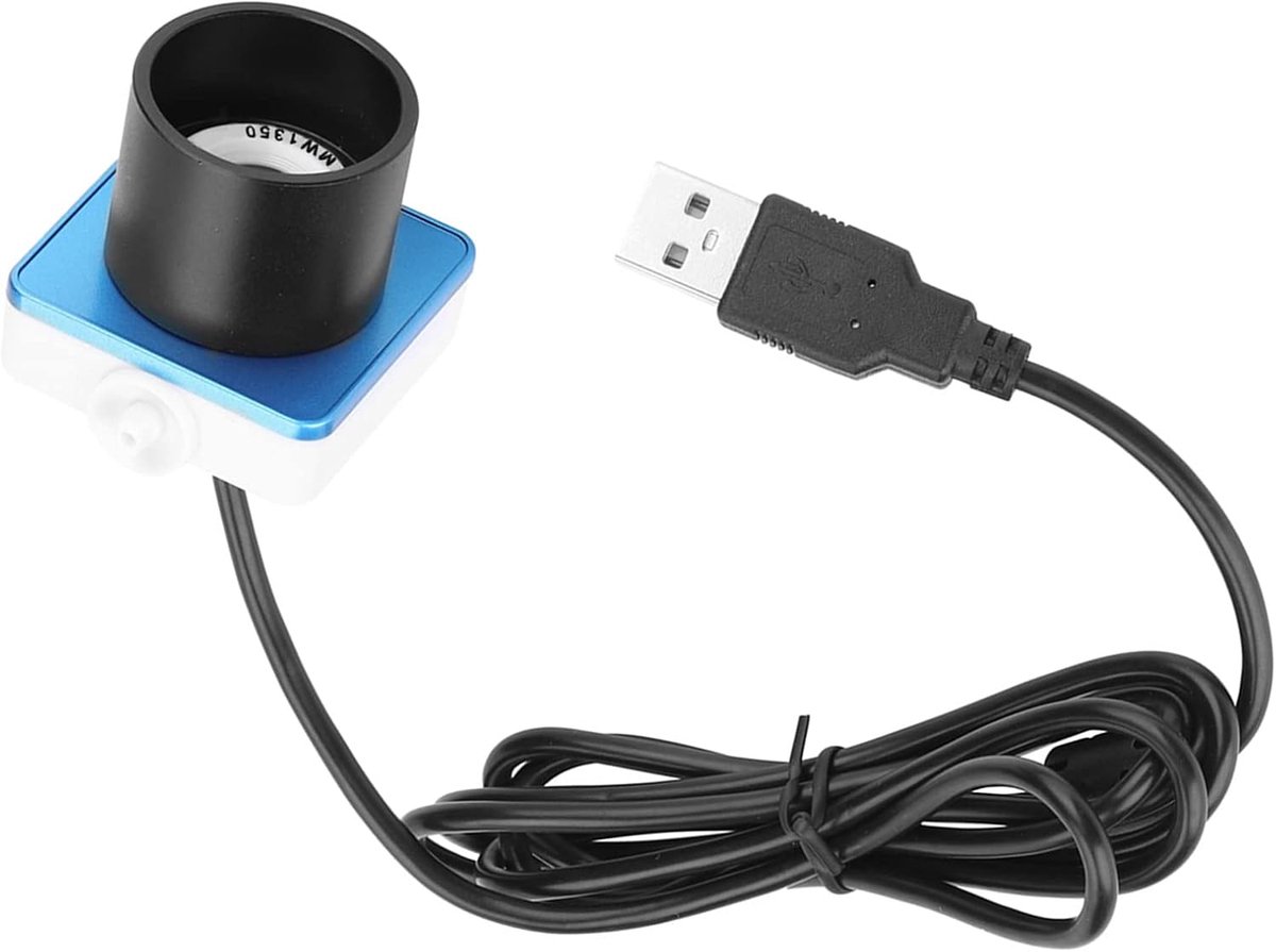 SnelShoppen - 1.25-inch Telescoop Digitale Oculair Camera USB Poort, Real-time Beeldoverdracht voor Planeetbeelden, Hoge Resolutie, Ondersteuning voor