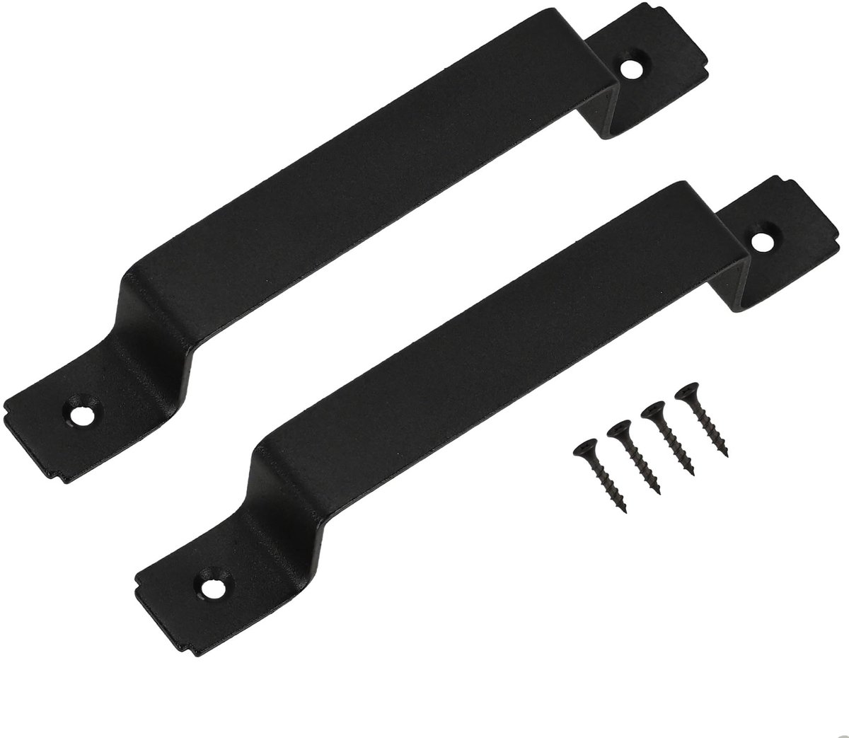 KOTARBAU® 2 Stuks - Meubelgreep - Kastgrepen - Ladegreep 195 mm - Keukengrep - Grep Kastdeur - Zwart