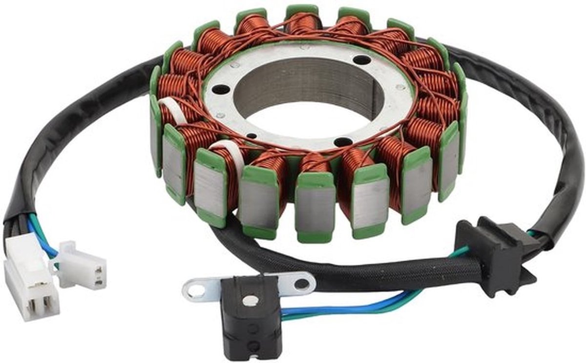 Magneet Stator Vervanging - 18 Draad - Voor Suzuki VL1500 Boulevard C90/C90T - Binnendiameter 54mm - Hoogwaardig Metaal - Eenvoudig te Installeren - Motorstator
