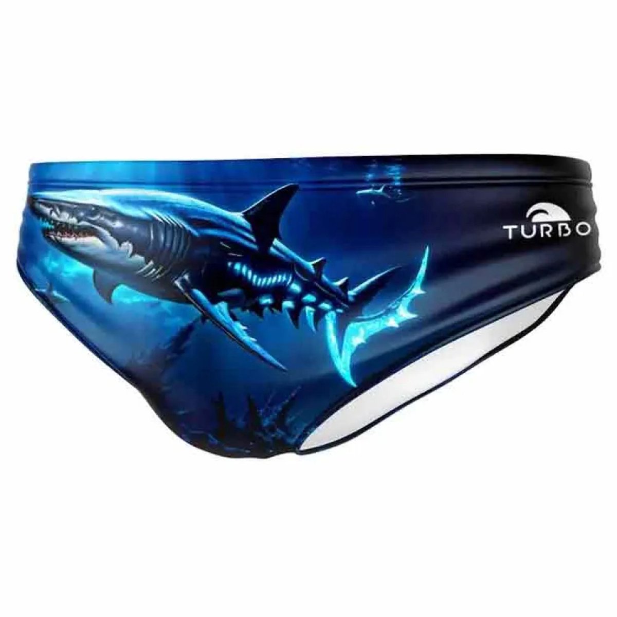 Turbo Shark Dive Zwemslip Blauw 3XL Man