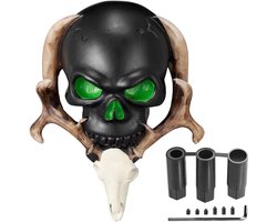 Blueshyhall Skull Car Shifter Shifter Shift Universal Skull Lever, Car Trim, Car Skull Shifter Knob Tuning Adapter - ShopVlot