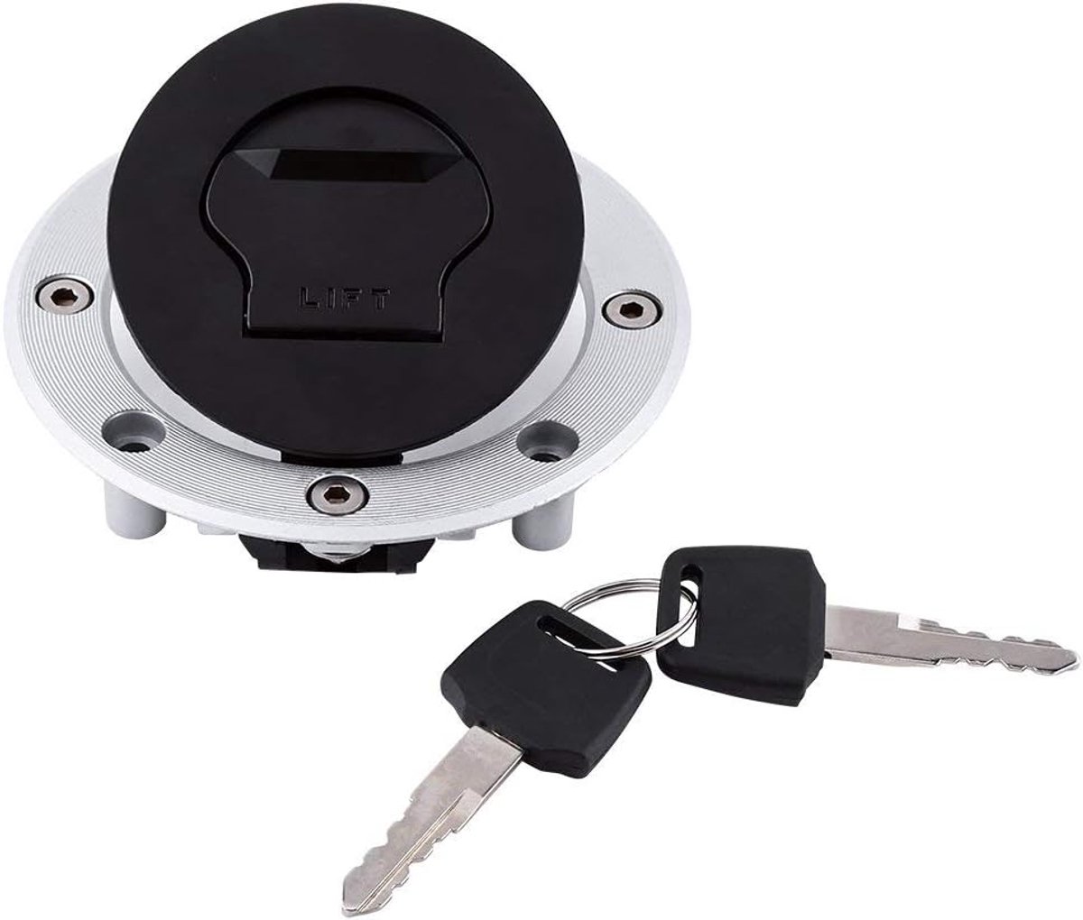 Brandstoftankdop Aluminium - 2 Sleutels - Geschikt voor GSX-R600, GSX-R750, GSX-R1000, TL1000R, SV650/SV650S - ShopVlot