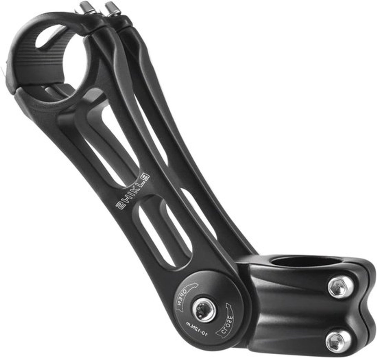 Fietsstamverlenging 25,4/31,8 mm Aluminium Riser voor mountainbike en BMX - Hoogteverstelling 90/110/145 mm