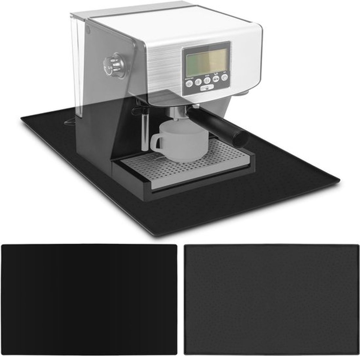 Matte Siliconen Onderlegger voor Koffiemachine 47x29.7 cm - Antislip, Warmtebestendig en Ideaal voor de Keuken