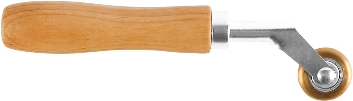 Handheld Roller Waterdicht Membraan Materiaal Hoeknaad Messing Perswiel Messing Penny Roller Dakbedekkingsgereedschap - ShopVlot