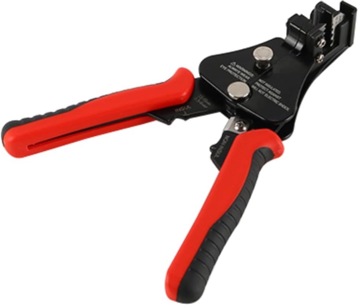 SnelShoppen - Multifunctionele Zonnepaneel Kabelstripper, CrimpTang, Kabelsnijders voor 2.5mm², 4mm², 6mm² - Handmatige CrimpTang van Zinklegering & M