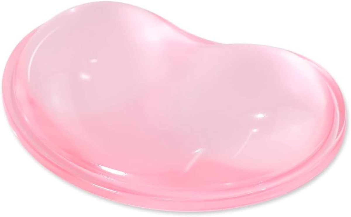 SnelShoppen - Ergonomisch Muismat Polssteun Kussen, Zacht Silicone Gel Ondersteuning, Handpijn Verlichting, Ideaal voor Laptop en Kantoor, Klein en Co