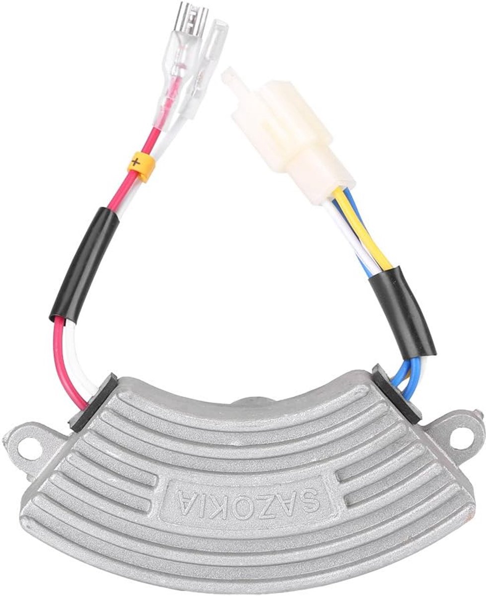 SnelShoppen - Automatische Spanningsregelaar AVR voor 3.5 kW - 5 kW Generator - Arc-vormig, Stabiele Voltages, Voor Camping, Feest en Tuin
