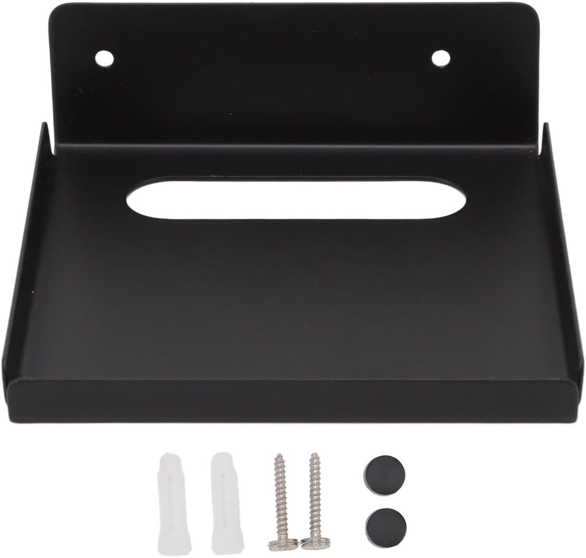 SnelShoppen - Wandmontage Router Tray Herhaler Rek Bovenste Plank Monitor Plank Projector Wandmontage Horizontale Plaatsing voor Luidsprekers, Media B