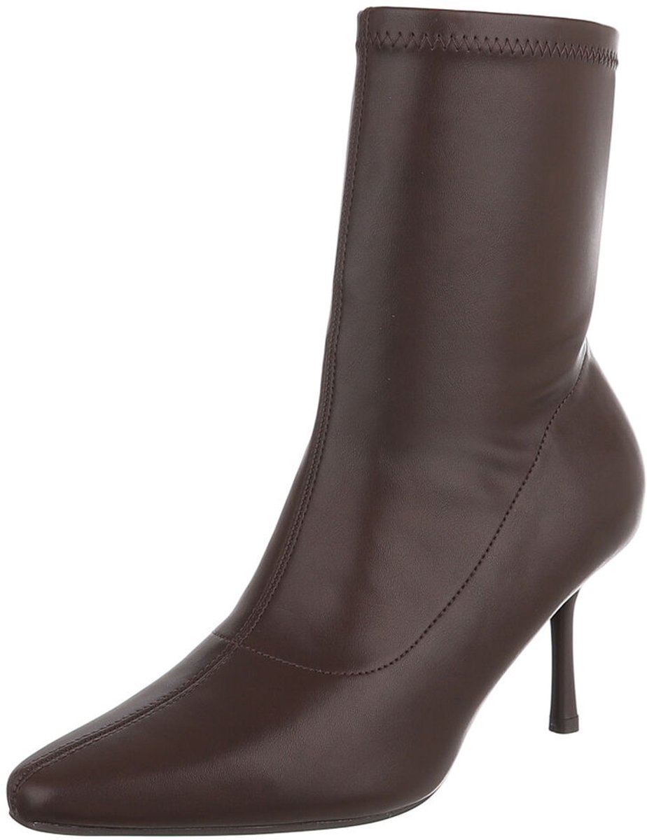 Enkelboots - Hoge schacht en hak - Dames Mt:36
