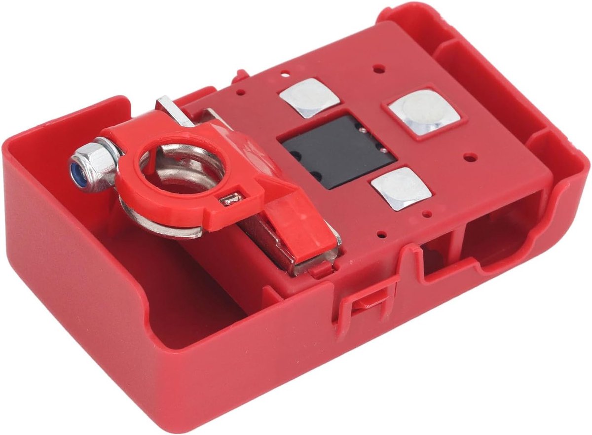 SnelShoppen - M8 M5 Stud 32V Terminal Fuse Block Kit 400A Maritiem Waterdicht Accu Connectoren Set voor Gemakkelijke Accu Toegang en Accessoires