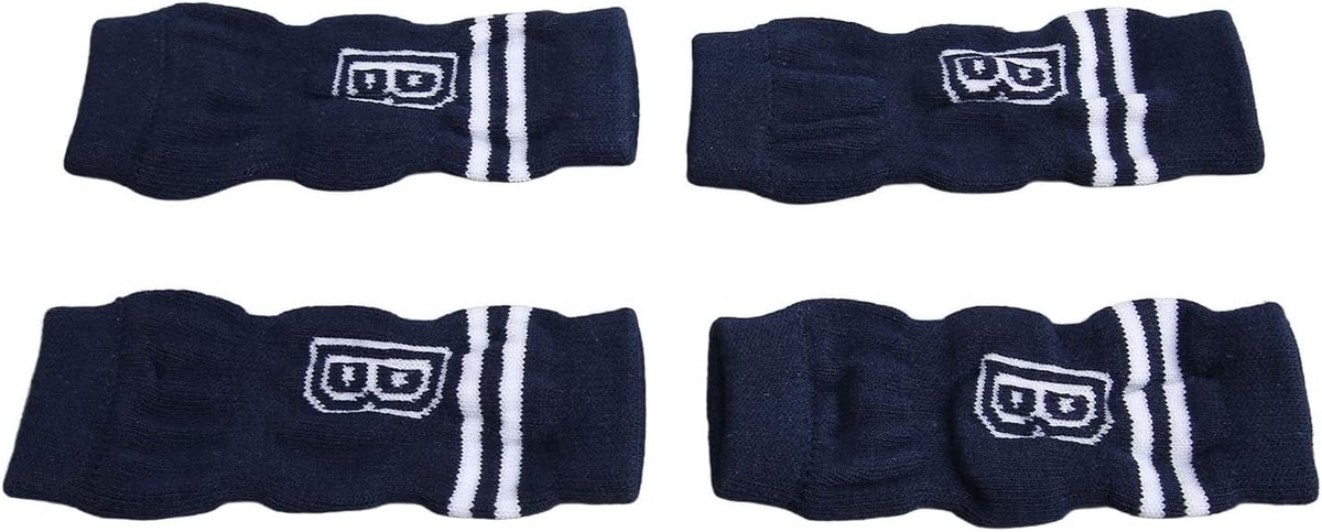 SnelShoppen - Hond Leg Warmers, 4 Stuks, Stylish Letter Patroon, Elbow Bescherming, Heup en Gewrichten Zorg, Mode, Duurzaam en Veilig voor Actieve Hon