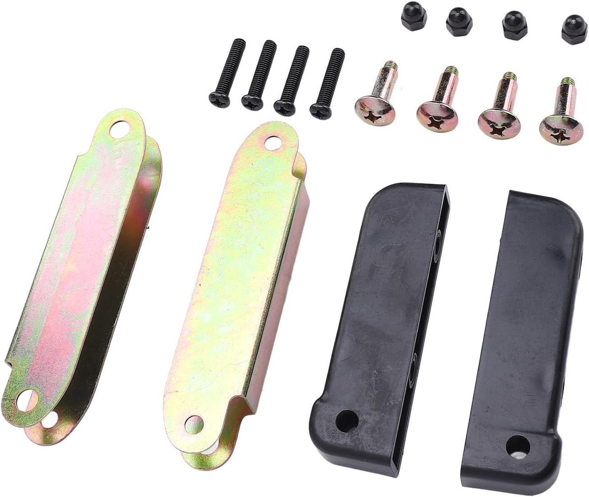 SnelShoppen - Soft Top Achter Boog Scharnier Kit voor Samurai SJ410 - Metaal Verbinding voor Verbeterde Stabiliteit en Veiligheid