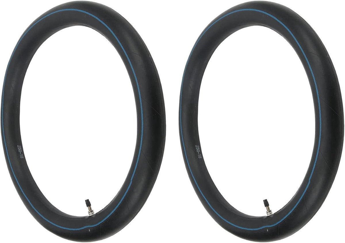 SnelShoppen - 2.50/2.75/3.0-18 Binnenband, 80/90-18 80/100-18 90/90-18 met TR4 Rechte Ventiel, Zware Rubber Vervangingsband voor Dirtbike en Motorfiet