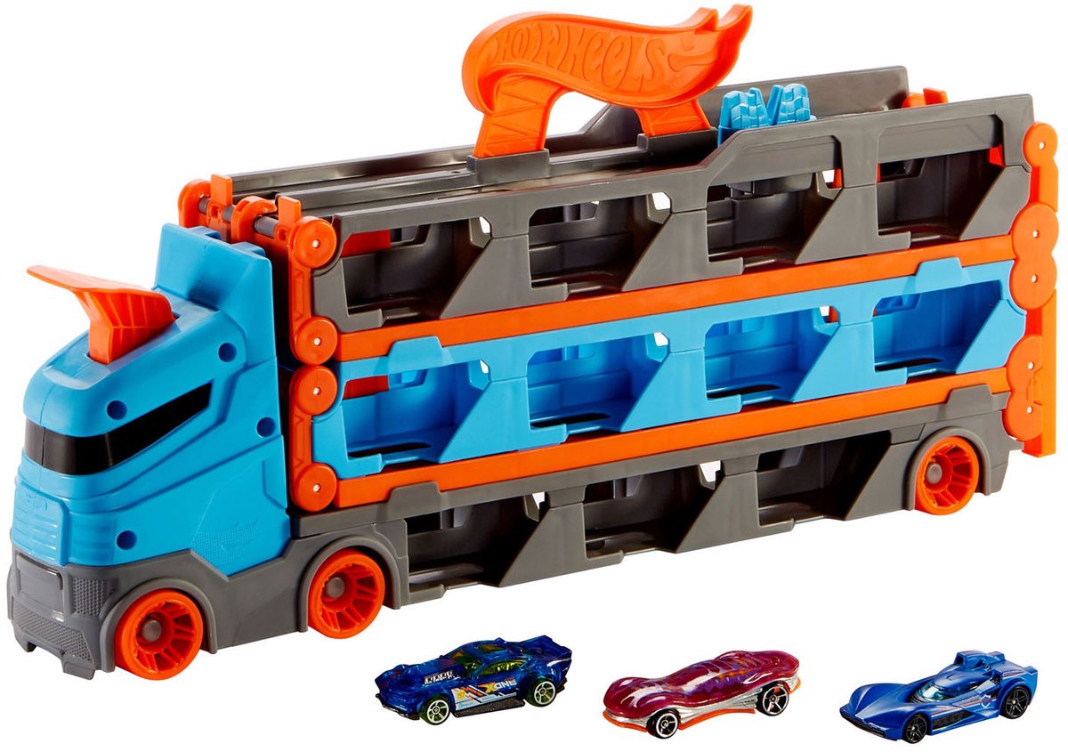 Hot Wheels Speedway Oplegger Speelset - Speelgoedvoertuig — afbeelding 12