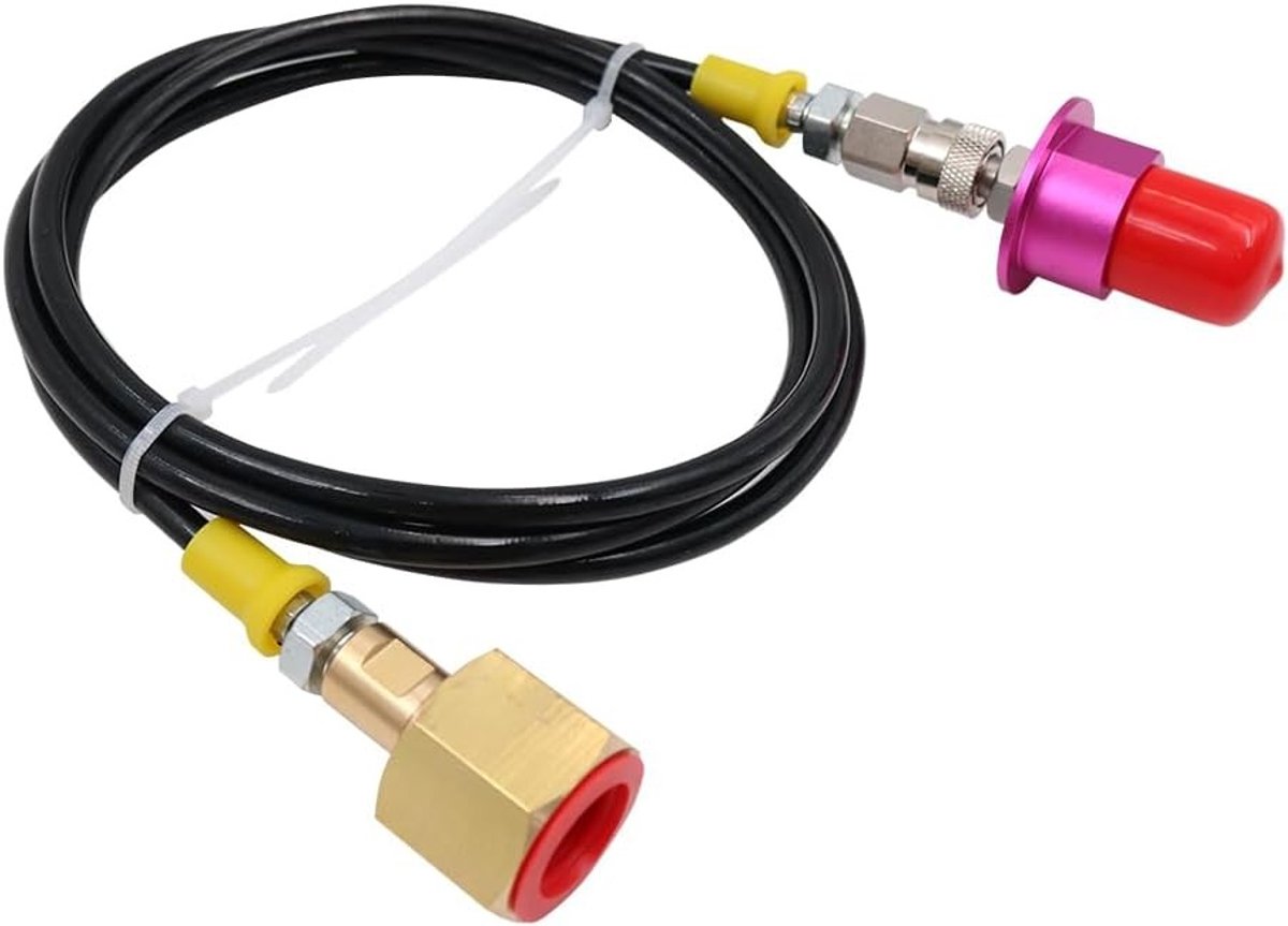 Cylinder Quick Connect Adapter voor Soft Drink Dispenser, 1.5m Hoge Druk CO2 Slang, Verbinding voor CO2 Tank en Dispenser Systemen