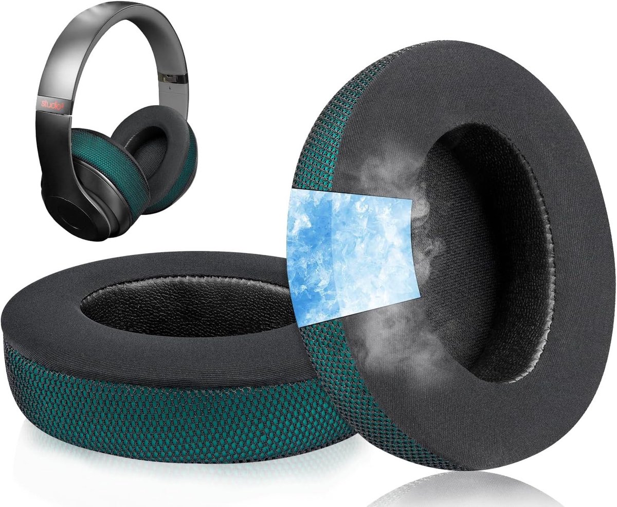 Comfortabele Vervangende Oorkussens voor Beats Studio 2 & 3 - Gel Gevuld, Geluidsisolerend en Hoogwaardig Schuim