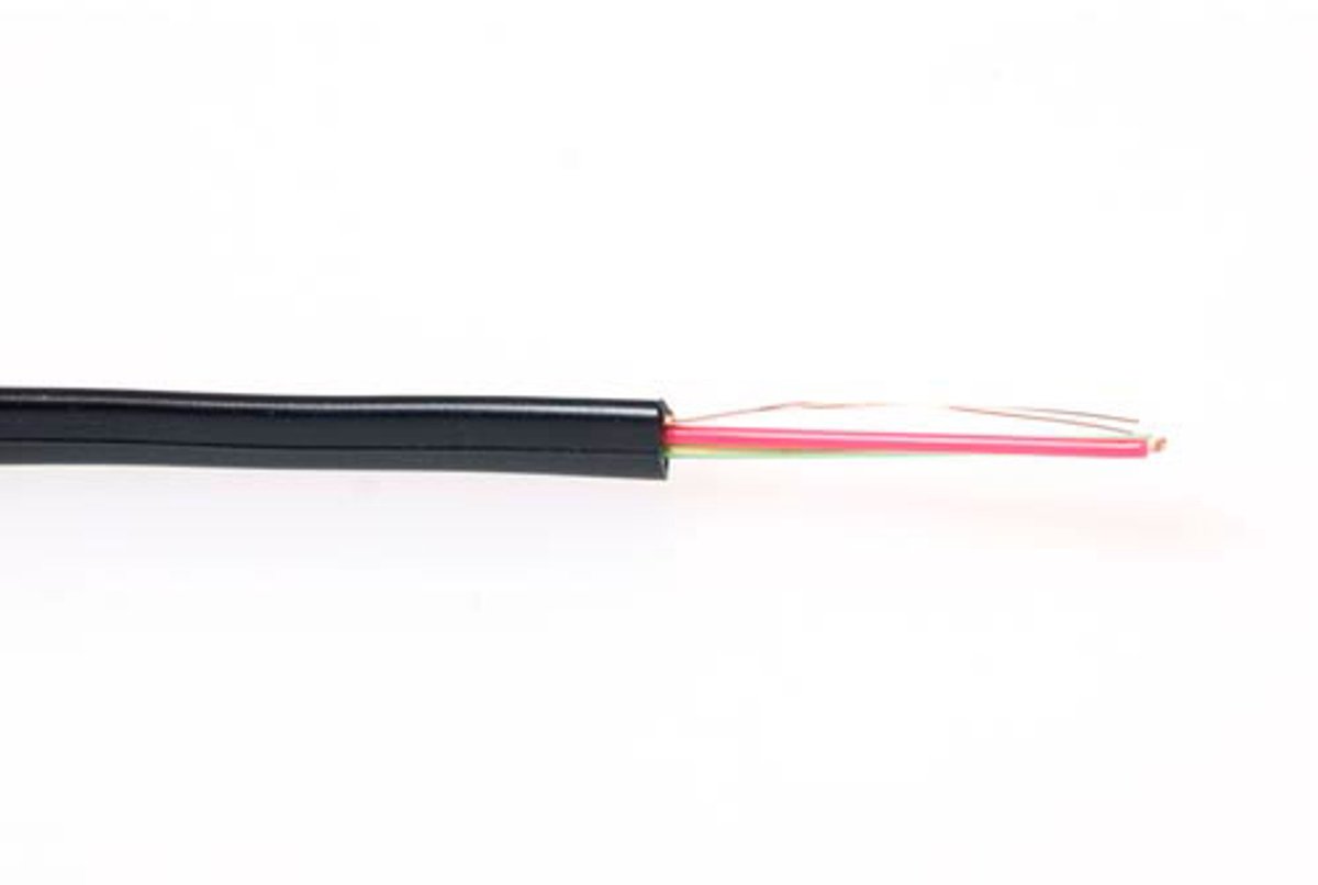ACT Modulaire kabel 4 aderig zwart