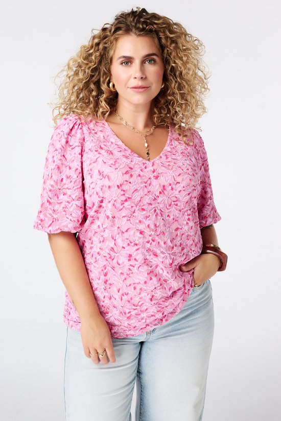 MS Mode Top Top met kanten details