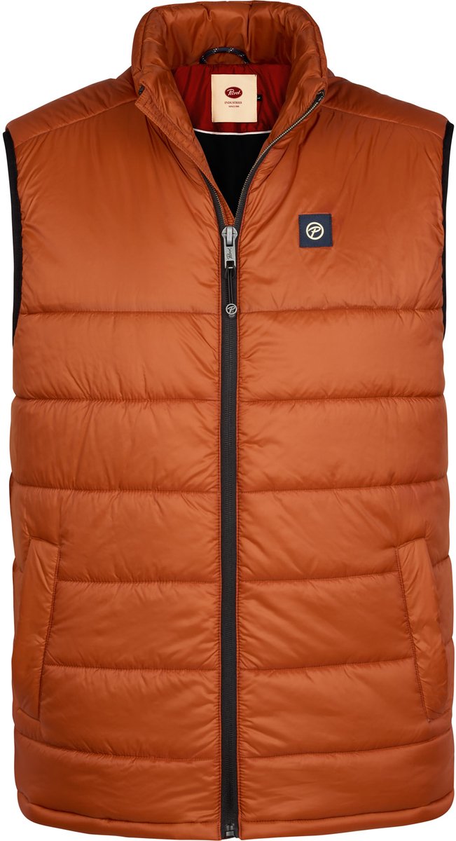 Petrol Industries Heren Gewatteerde bodywarmer dawson Oranje