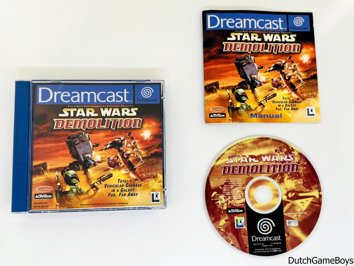Sega Dreamcast - Star Wars - Demolition - English