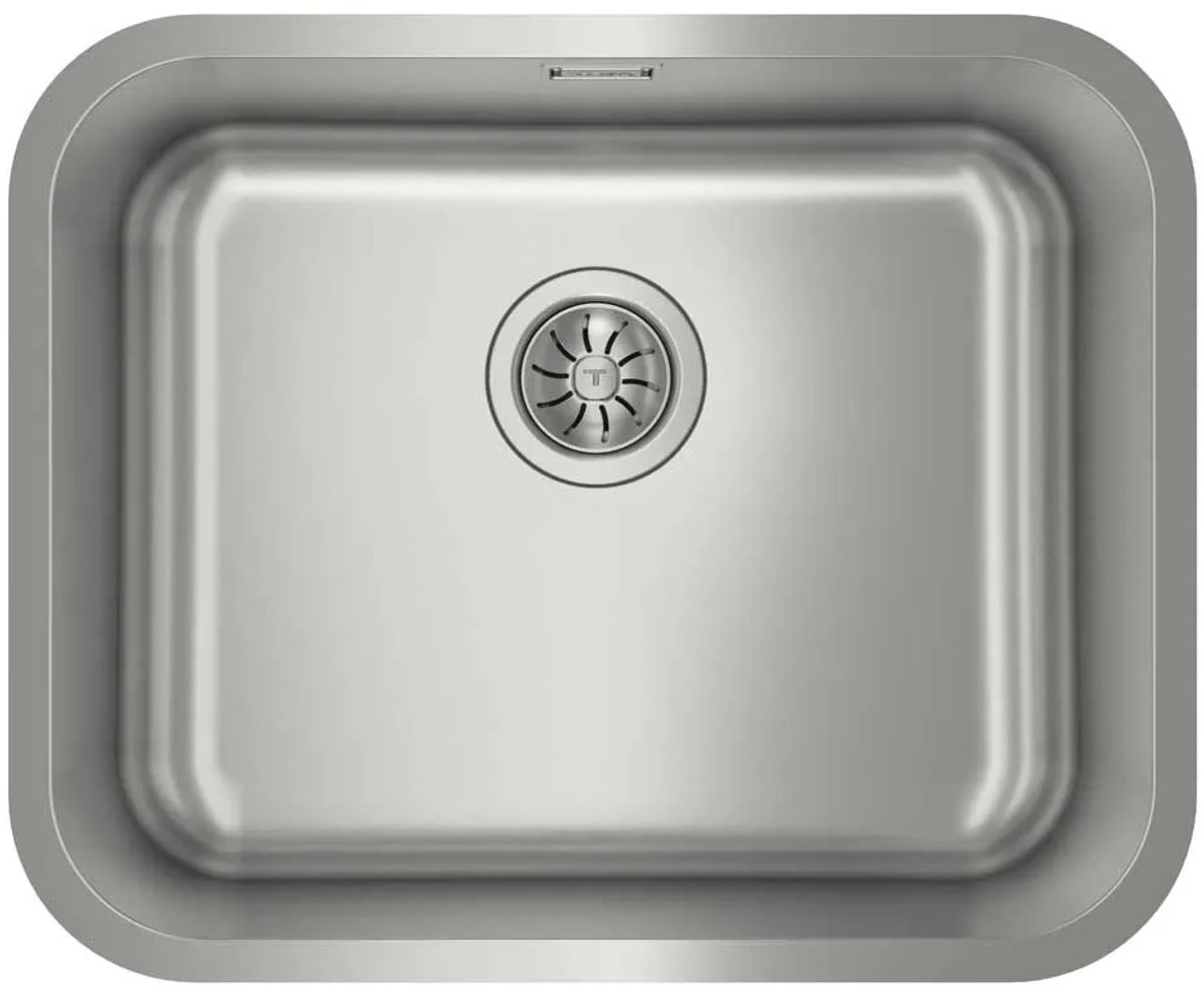 Teka Bet 50x40 Plus + Uni 9310 Xp Gootsteen Zilver
