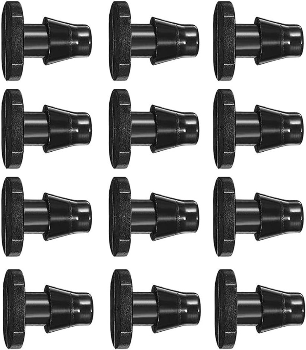 Eindkap voor druppelirrigatie voor 4 mm/7 mm tuinslang - Perfect voor tuin, irrigatiesystemen en waterbesparing (200)