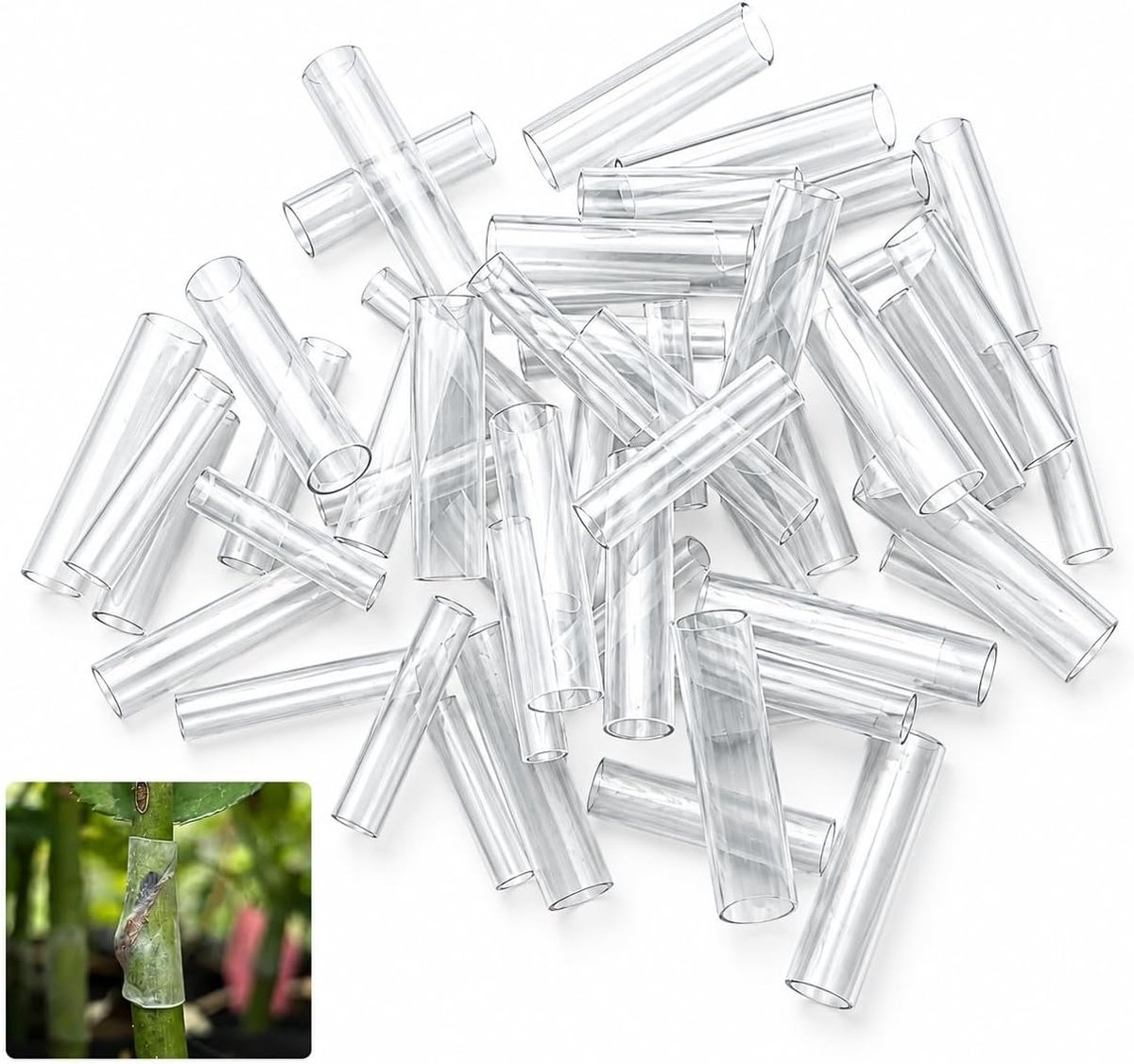 100 Stuks Siliconen Enttape voor Planten, Boomwondafdichting en Boombeschermers voor Herstel van Fruitbomen, Ideaal voor Enten en Groei