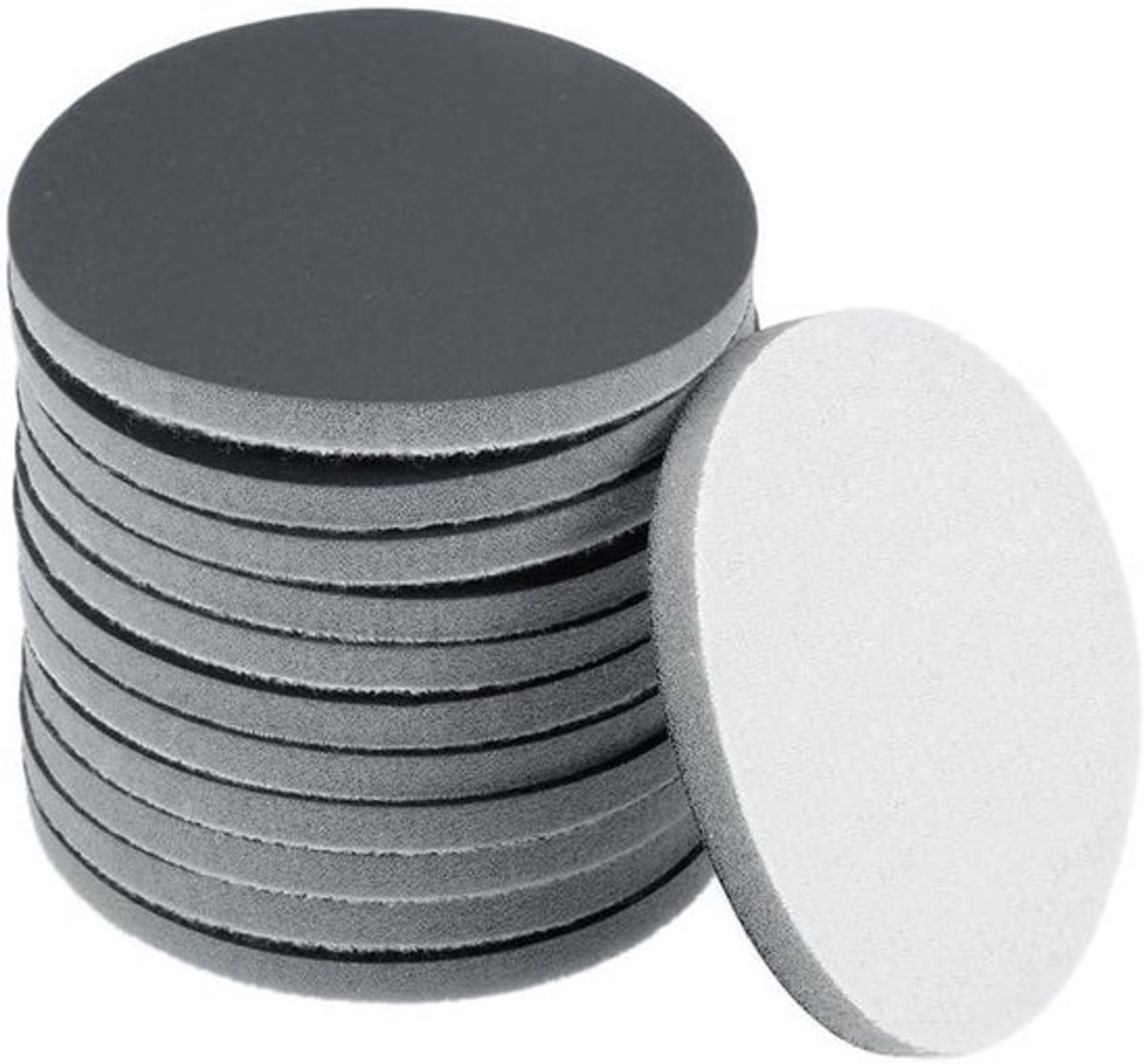 - Schurpad 3 inch - Nat en droog - Bruin korund - 3000 korrel - Voor auto hout gipsplaten metaal - 20 stuks