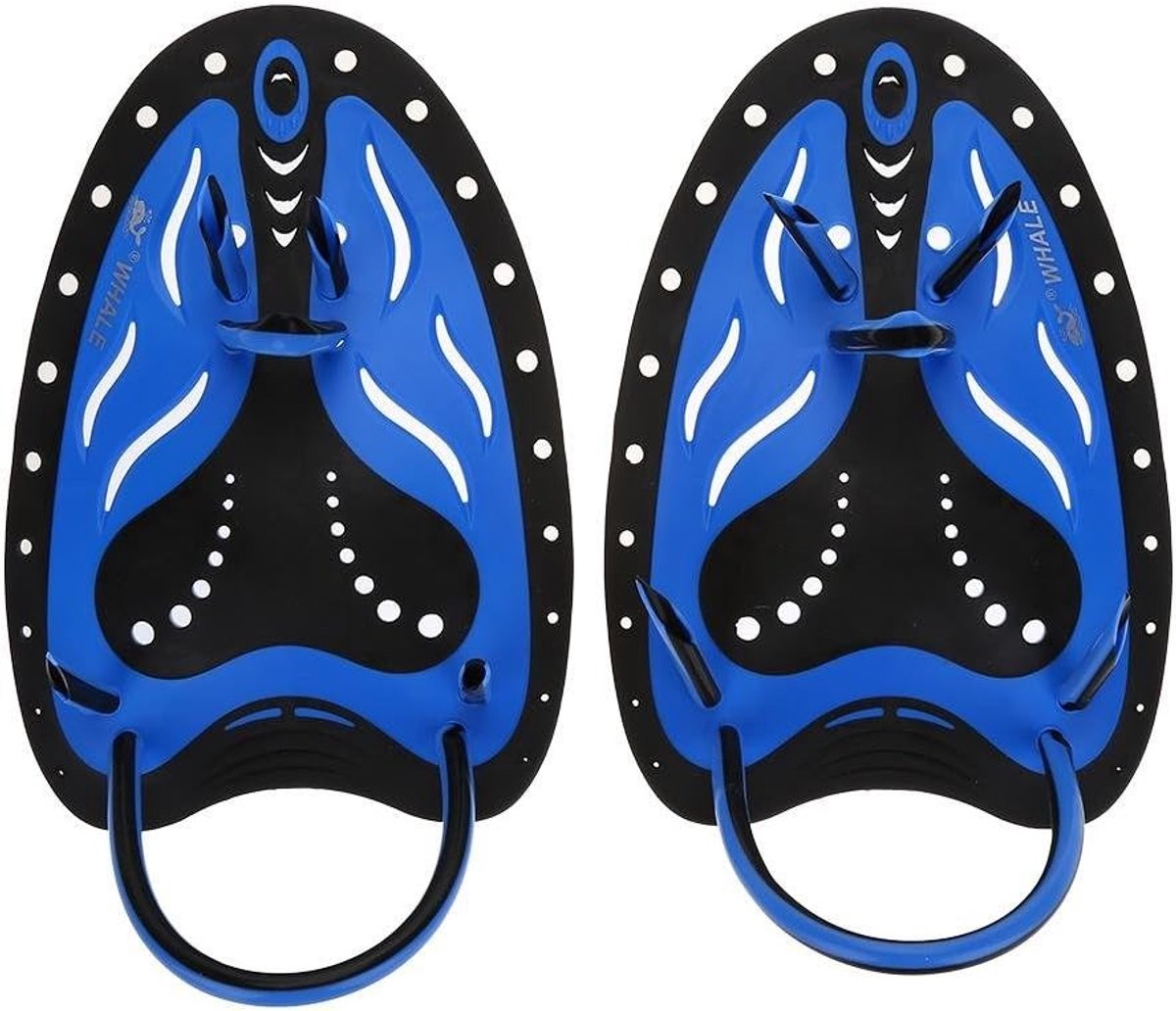 Hand Paddling Set met 2 Kleurige Vin, Ideaal voor Training, Zwemmen en Snorkelen met Duikuitrusting