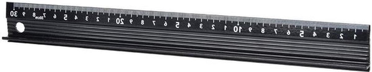 Kantoorliniaal van Aluminiumlegering Type L - Snijliniaal - Meetgereedschap - Accessoires Hardware - Lengtemeting