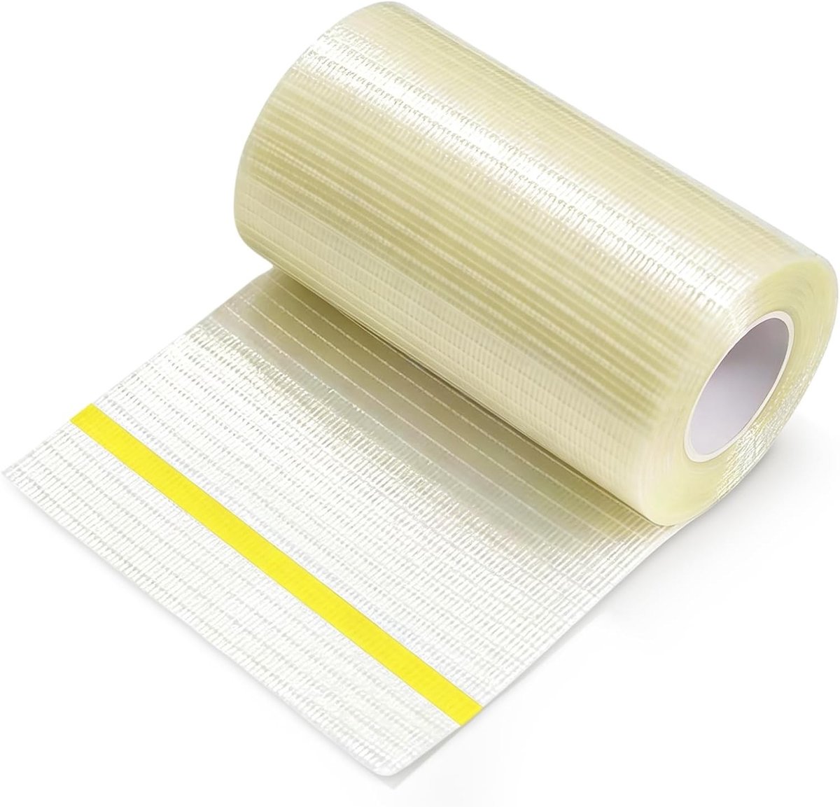 Reparatietape voor luifels en tenten, sterke waterdichte glasvezel tape, ideaal voor camper en PVC herstel, 8 cm x 12 m