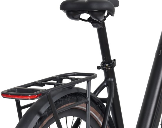 Altec Ciro - Elektrische Stadsfiets - Elektrische Damesfiets - Voorwielmotor - 7 Versnellingen - Hydraulische schijfremmen - 28 inch - 50 cm - Zwart van Altec — afbeelding 3