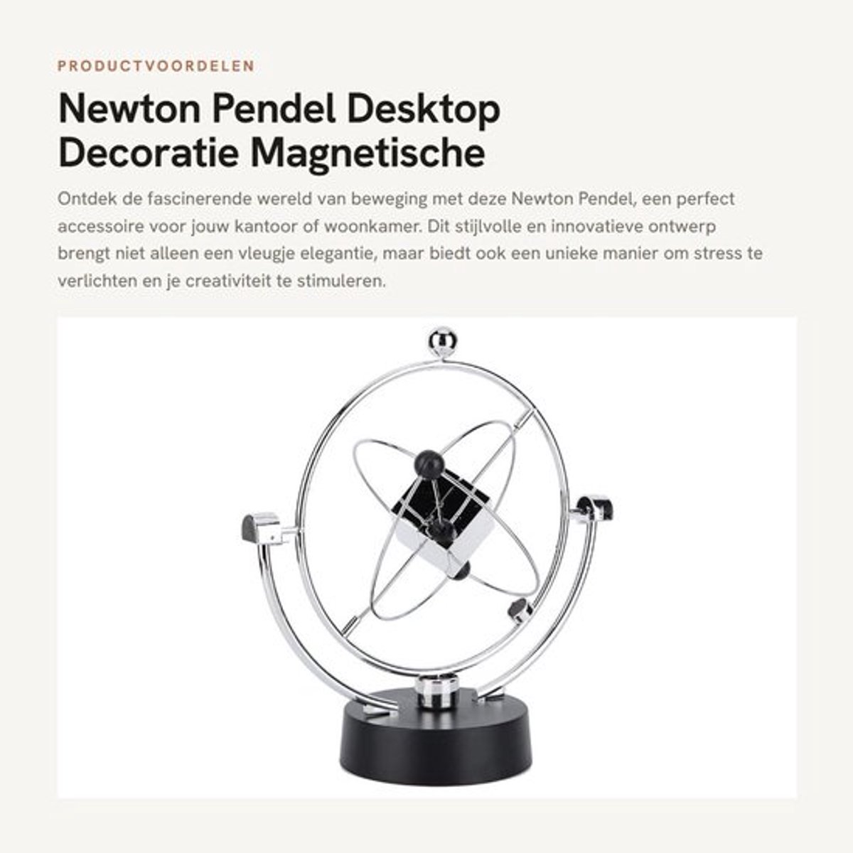 Pendel Magnetische Schommel - Perpetuele
