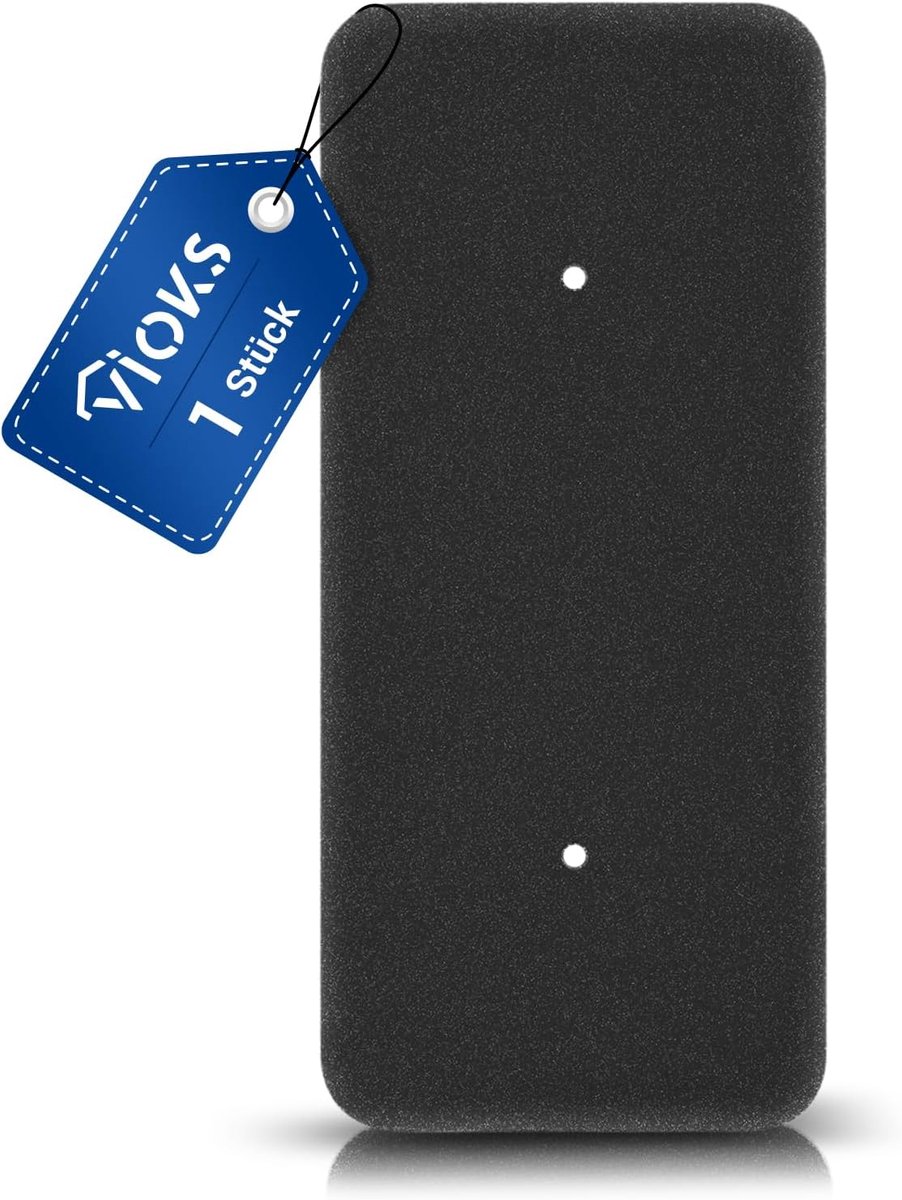 SnelShoppen - VIOKS Droogfilter Spons Vervanging voor Wasdroger 270 x 122mm - Schuimfilter voor Warmtepomp Droger, Hoogwaardige Filter voor Optimalisa