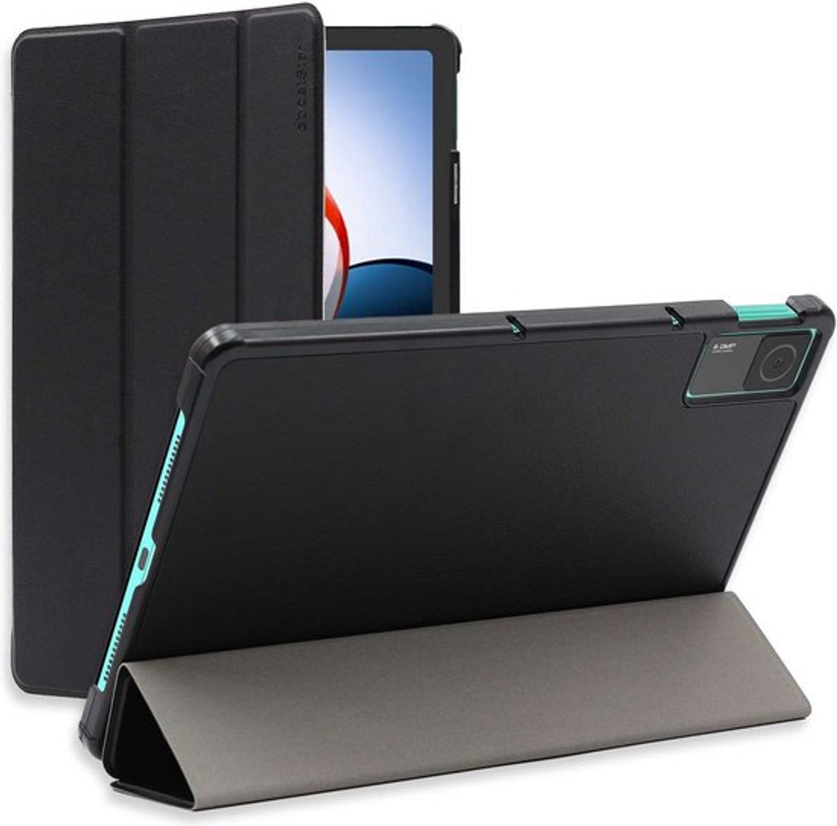 ebestStar - Hoes geschikt voor Xiaomi Redmi Pad, Slanke Design PU Lederen Etui, Automatische Slaap/Wake, SmartCase hoesje, Zwart