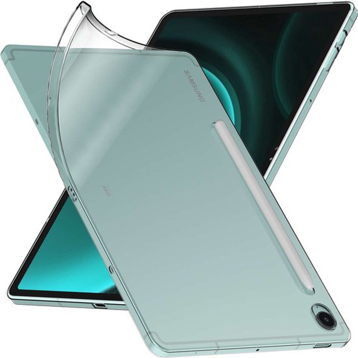 ebestStar - Hoes geschikt voor Samsung Galaxy Tab S9 FE X510N, 5G X516B, Back Cover, Beschermhoes anti-luchtbellen hoesje, Transparant