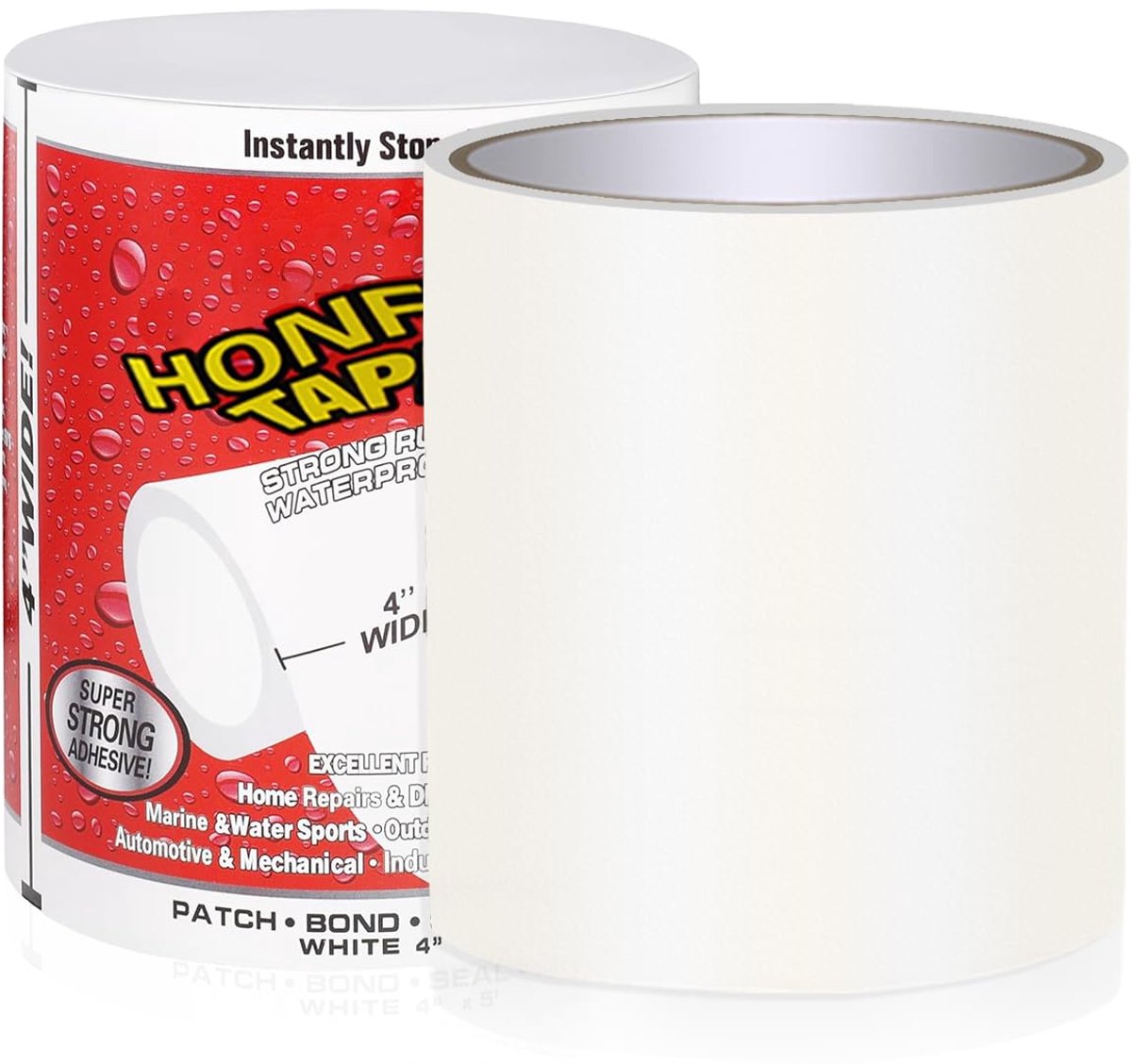 SnelShoppen - Waterproof Repair Tape voor Zwembaden, Onderwater, Transparant, Isolatietape 3 m x 10 cm, Voor Reparaties aan Waterleidingen, Sanitair,