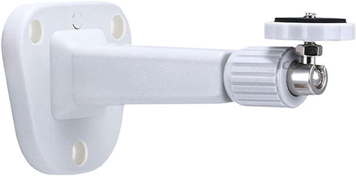 SnelShoppen - Verstelbare Universele Wand- en Plafondbeugels voor Beveiligingscamera's, 15.5cm Pan-Tilt Camera Steun, Geschikt voor Dome en Bullet Cam