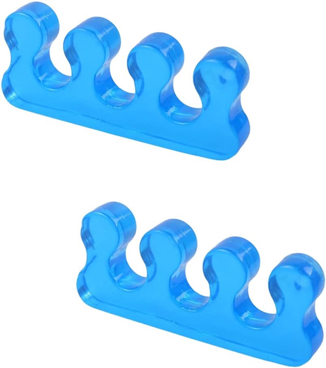 SnelShoppen - Silicone Teenscheider, 1 Paar Herbruikbare Teenseparators voor Mannen en Vrouwen, Ergonomisch Ontwerp, Zacht Silicone voor Comfortabel G