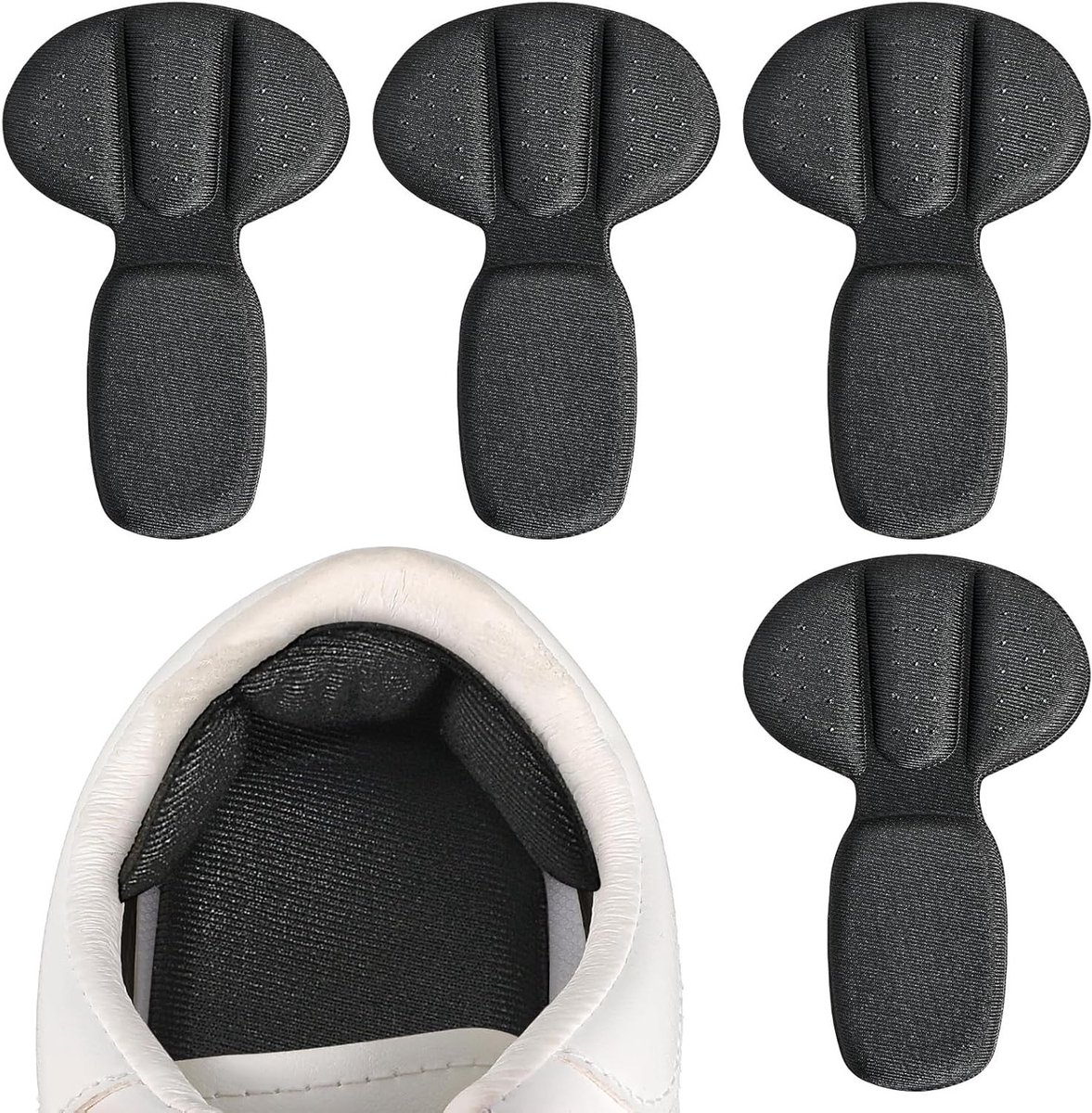 Achterkant van de hiel kussentjes - Zachte spons hielbeschermers voor laarzen, herbruikbare zelfklevende hakken en voeringen voor optimale grip en comfort
