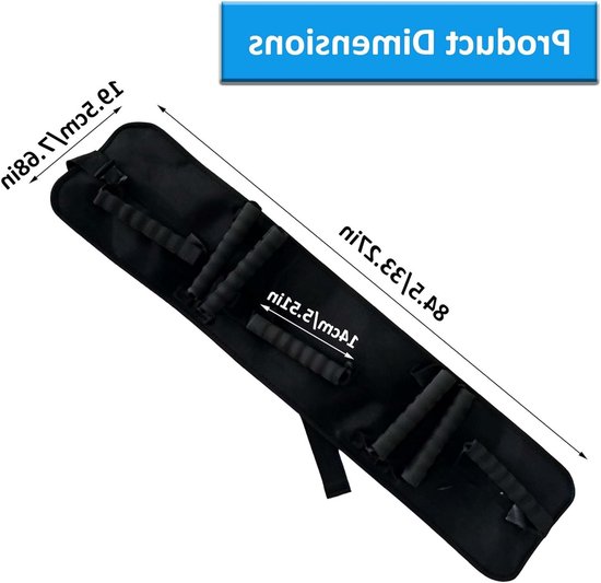 Antislip wandelriem met 7 handgrepen voor ouderen, transferhulp en verzorging, ideaal voor ambulante ondersteuning (zwart) — afbeelding 5